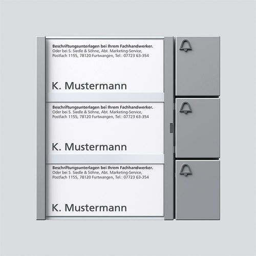 TM 612-3 SM Tasten-Modul 3 Ruftasten