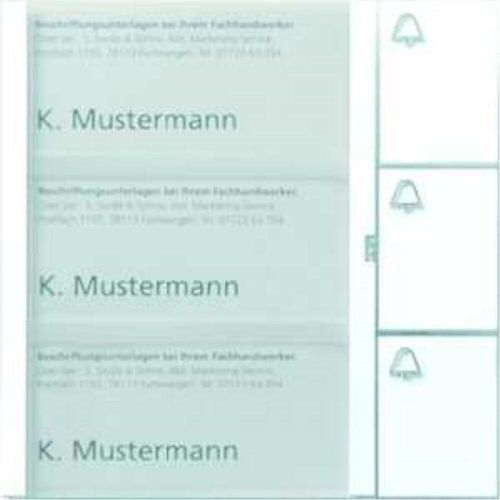TM 612-3 W Tasten-Modul 3 Ruftasten