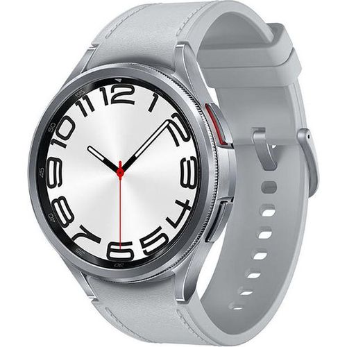 Samsung Galaxy Watch 6 Classic Lte 47 Mm Smartwatch Silber Silber One Size