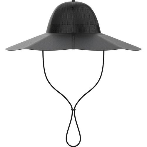 EcoFlow Power Hat mit Solarladegerät, Größe M-L, 56-58 cm, Schwarz