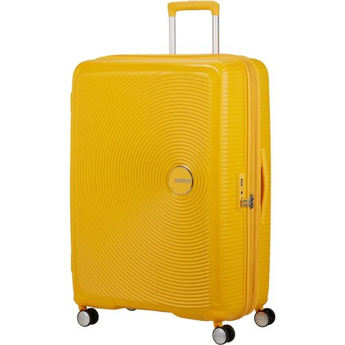 American Tourister Soundbox Spinner 80 / 30 TSA EXP Trolley Golden Yellow gelb