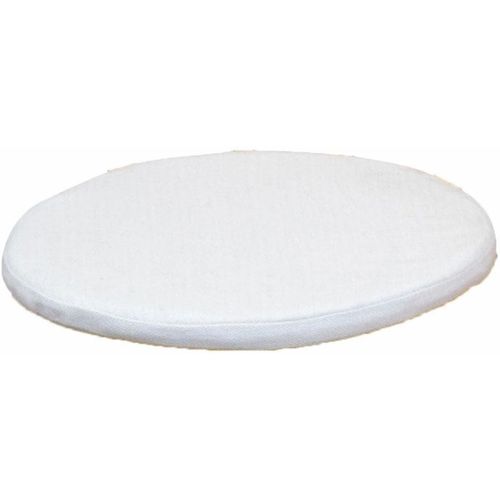 Sitzkissen, weiß (weiß, unifarben), B:50cm L:50cm, Baumwolle, Polyester, HOFMANN LIVING AND MORE, Dekokissen_Sitzkissen_Kissenhüllen