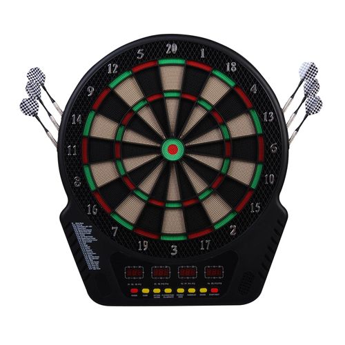 HOMCOM Elektronische Dartscheibe ABS,PP