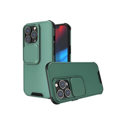 Hülle Handy Schutz für Apple iPhone 13 Pro Max Case Cover Tasche Etuis Grün Neu