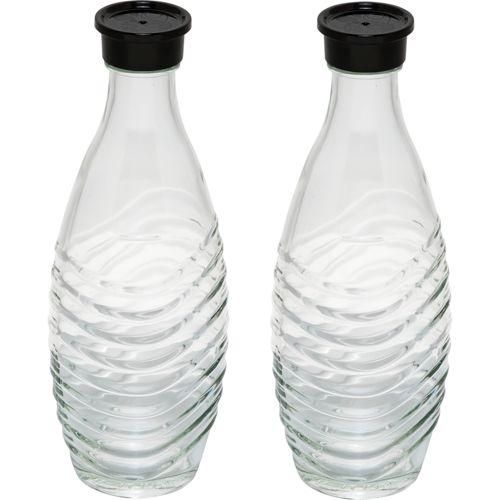 Sodastream Crystal Penguin Doppelpack Glaskaraffen 0,7L