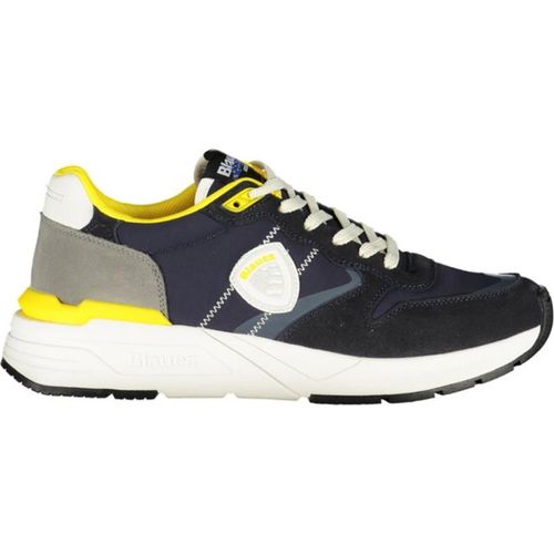 BLAUER HERREN SPORTSCHUHE BLAU : Farbe - Blau, Größe - 42 Größe: 42 Farbe: Blau