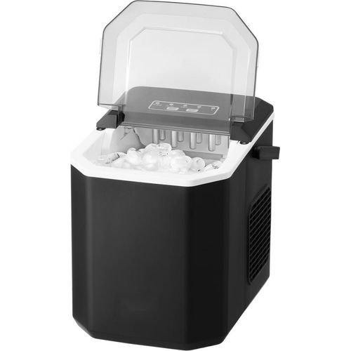 Eisbereiter Maschine - Eiswürfelbereiter - Selbstreinigend - 11,8kg/24h Kapazität - Inklusive Schaufel und Korb