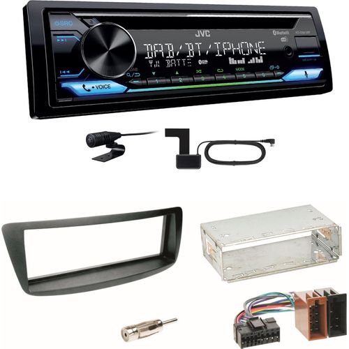 JVC KD-DB912BT Digitalradio Einbauset Toyota Aygo Citroen C1 Peugeot 107