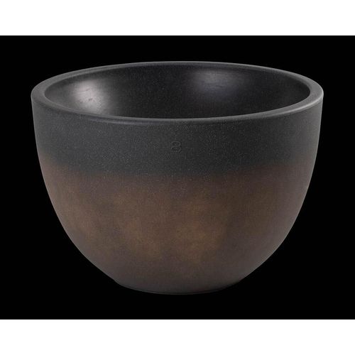 Blumentopf Curvy Pot XM, Anthrazit