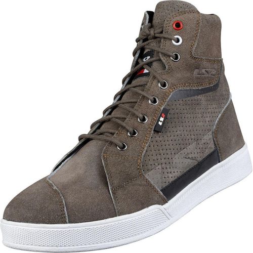 LS2 Downtown perforierter Motorrad Schuhe, braun, 43