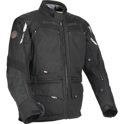 DANE Reykjavik wasserdichte Motorrad Textiljacke, schwarz, 56