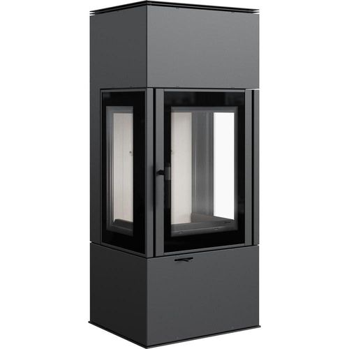 Kaminofen aus Stahl KRATKI THOR VIEW Ø 150 8 kW