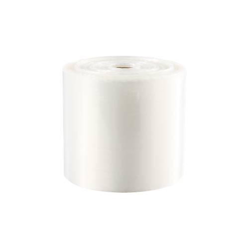 Paletten-Dehnband, Stärke 40 μm, wiederverwendbar, L 1200 x B 100 mm, Kunststoff, transparent, 100 Stück in Spenderbox