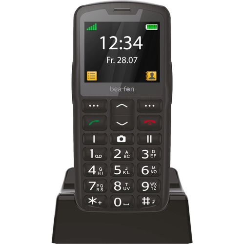 Beafon Handy »SL260 LTE«, Schwarz/Silber