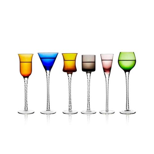 Whiskyglas »Lyngby Aquavit London 6 Stück, 2,5 cl bis 5 cl«