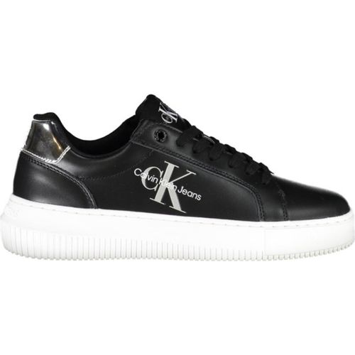 Calvin Klein Jeans Damen Sneaker YW0YW01224 BEH Farbe:Schwarz Größe: 37