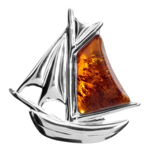 Brosche OSTSEE-SCHMUCK 