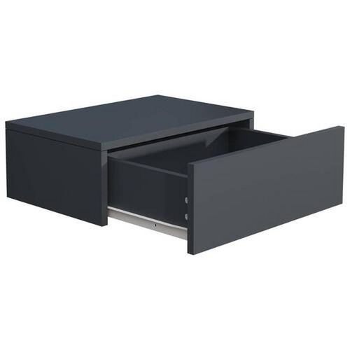Mid.you Nachtschrank , Anthrazit , Holzwerkstoff , 1 Schubladen , 45x15x30 cm , hängend , Schlafzimmer, Nachttische