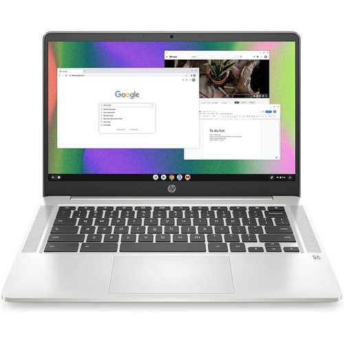 HP ChromeBook 14A-NA0022NF Celeron N4120 1.1 GHz 128GB eMMC - 8GB AZERTY - Französisch