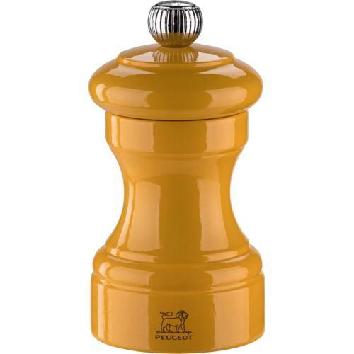 Peugeot Bistro Pfeffermühle 10 cm Safrangelb lackiertes Holz
