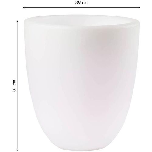 Beleuchteter Pflanztopf Shining Curvy Pot M