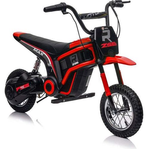 Crossbike mit roter SX2328-Batterie