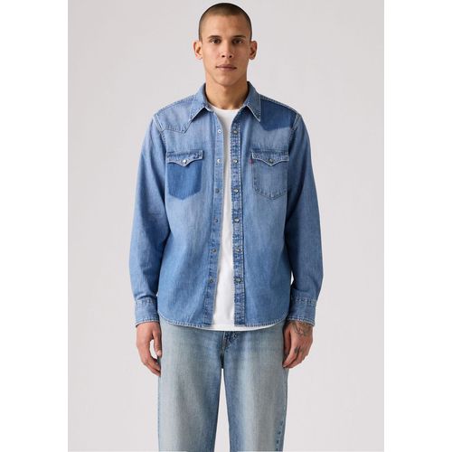 Levi's® Jeanshemd, mit Druckknopf- Verschluss