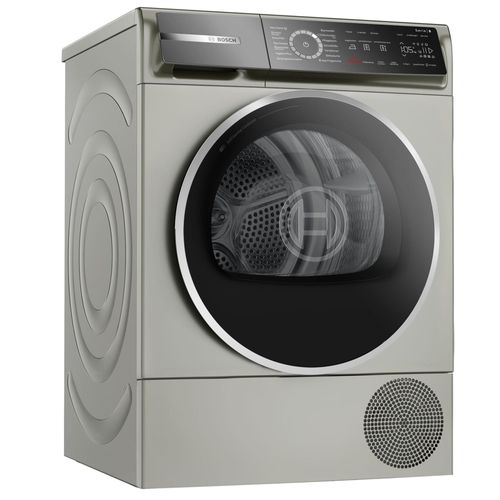 Wärmepumpentrockner 9 kg Silber-inox Auto/Smart Dry Home Connect Bosch WQB246CX0