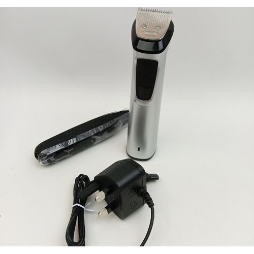 Philips UK Kitchen and Home Multigroom Serie 9000 Trimmset MG9710/93, 12-in-1, für Gesicht, Haare und Körper, mit selbstschärfenden Metallklingen, bis zu 120 Min. Laufzeit, 12 Zubehörteile