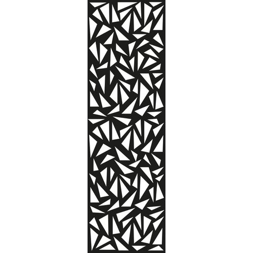 GroJa Design Triangle XL Anthrazit DB 703 1800x60cm inkl. Befestigungsmaterial