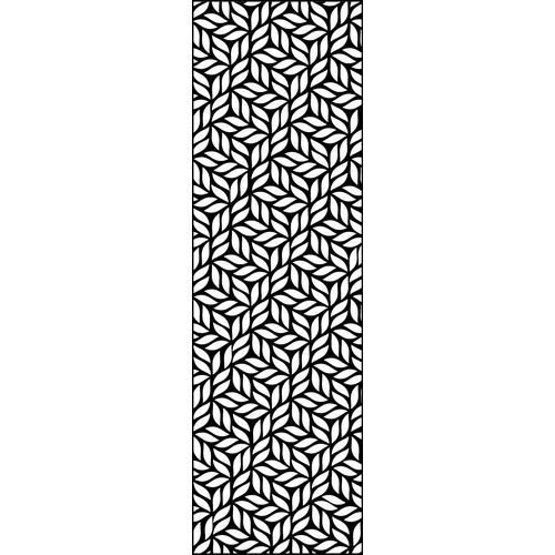 GroJa Design Leafs XL Anthrazit DB 703 180x60cm inkl. Befestigungsmaterial
