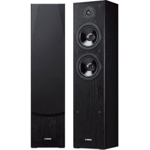 Yamaha NS-F51 2-Wege-Standlautsprecher 8W Schwarz verkabelt Hi-Fi Audio
