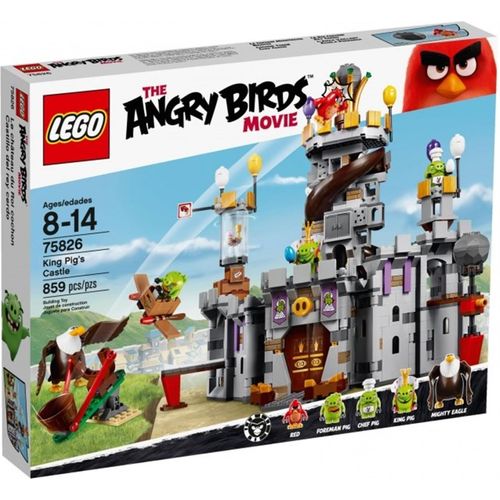 LEGO Angry Birds 75826 Schloss von König Schwein
