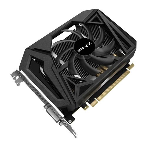 PNY NVIDIA GeForce GTX 1660 SUPER Grafikkarte - 6 GB GDDR6 - 1,53 GHz Core - 1,79 GHz Boost-Taktfrequenz - 192 Bit Busbreite - DisplayPort - HDMI-Kabel - DVI
