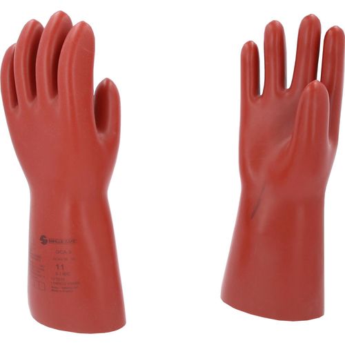 KS TOOLS Elektriker-Schutzhandschuh mit mechanischen und thermischen Schutz Größe 11 Klasse 3 rot - 117.0097