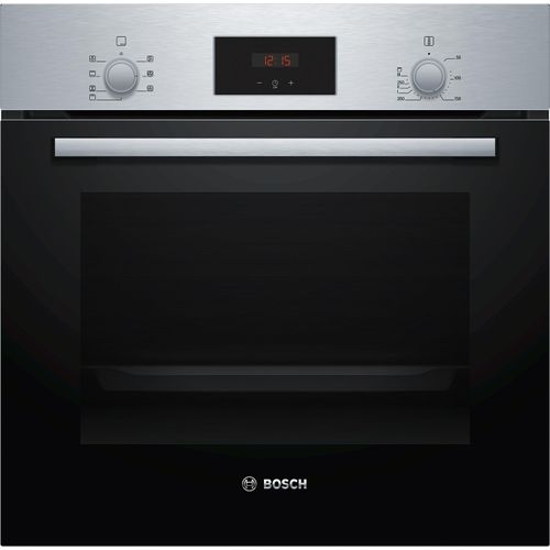 Bosch HBD231CR62, Einbau-Backofen-Set, HBF133BR0 + HEZ431002 + PKN645BA2E, Einbau-Backofen, Elektro-Kochfeld, Backblech