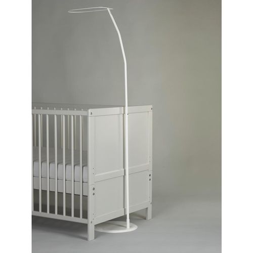 Alvi Schleierstange , Weiß , Metall , 165 cm , Babymöbel, Babybetten
