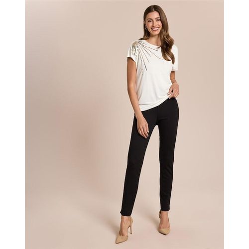 Jersey Schlupfhose im Slim Fit