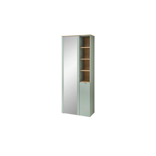 uno Garderobenschrank Turin ¦ grün ¦ Maße (cm): B: 78 H: 202 T: 38.0
