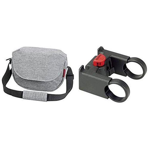 KLICKfix Funbag Lenkertasche grau