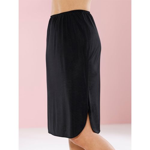 Unterrock NINA VON C., Damen, Gr. 44, schwarz, 81% Viskose, 19% Polyester, unifarben, Röcke