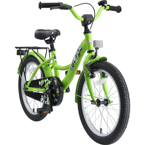 BIKESTAR Kinder Fahrrad ab 5 Jahre | 18 Zoll Classic Kinderrad | Grün