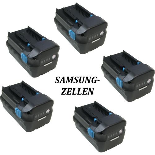 5x Li-Ion Akku, 36V / 7500mAh für Hilti TE6A TE-6A TE-6A TE7A TE-7A TE-7-A Bohrhammer Schlagbohrmaschine Akkuschrauber Bohrmaschine ersetzt B36 B-36 B-36-V B36 Battery Accu