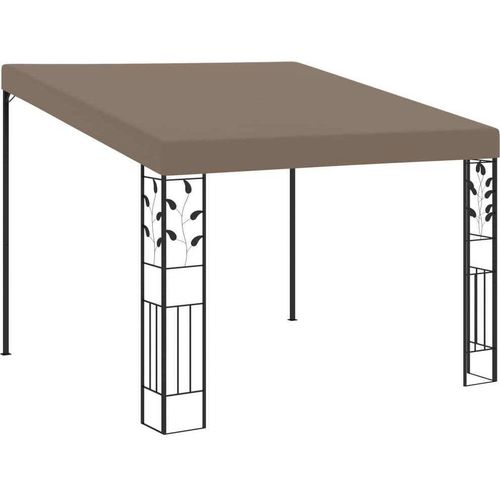Wand-Pavillon 3x3x2,5 m Taupe