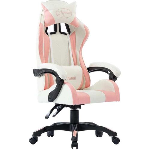 Gaming-Stuhl Rosa Kunstleder