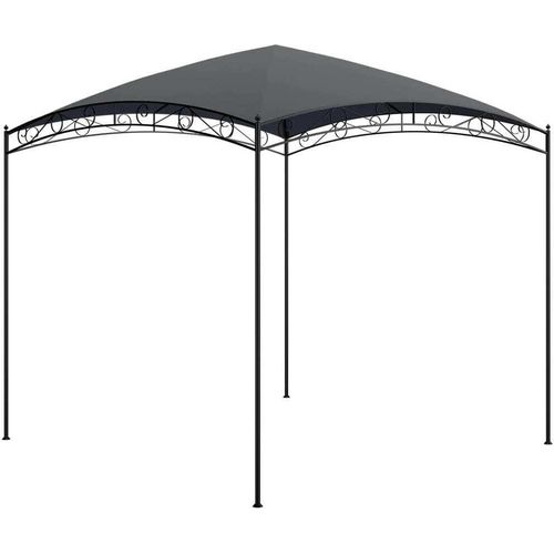 Pavillon 3x3x2,65 m Anthrazit 180 g/m²