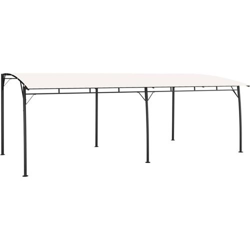 Garten-Sonnenschutz 6x3x2,55 m Cremeweiß