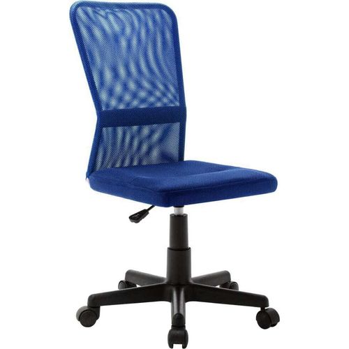 Bürostuhl Blau 44x52x100 cm Netzgewebe