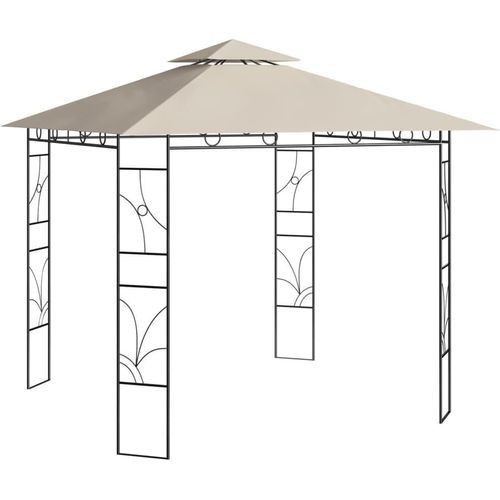 Pavillon 3x3x2,7 m Creme 160 g/m²