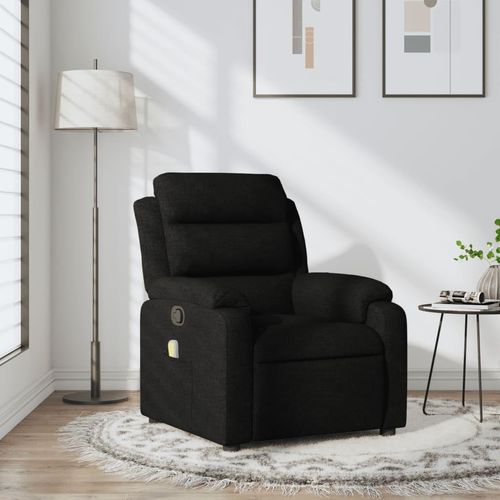 Massagesessel Schwarz Stoff , Klassische Sessel 2024 Neu